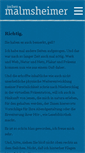 Mobile Screenshot of jochenmalmsheimer.de