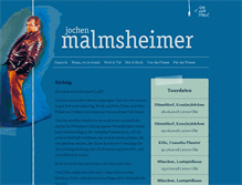Tablet Screenshot of jochenmalmsheimer.de